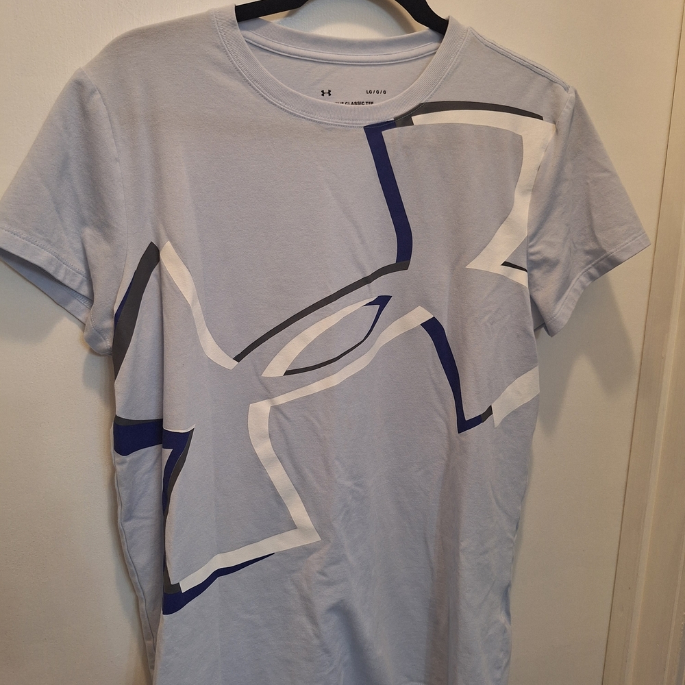 Under Armour Men's Sky Blue Graphic Tee